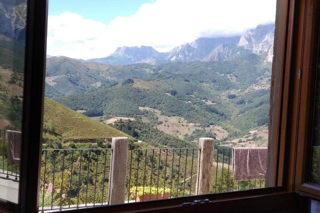Апартаменты El Mirador De Cobena Ii. Aires De Liebana En Picos Экстерьер фото