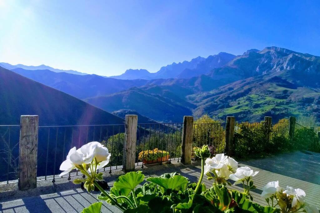 Апартаменты El Mirador De Cobena Ii. Aires De Liebana En Picos Экстерьер фото