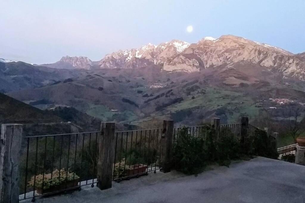Апартаменты El Mirador De Cobena Ii. Aires De Liebana En Picos Экстерьер фото